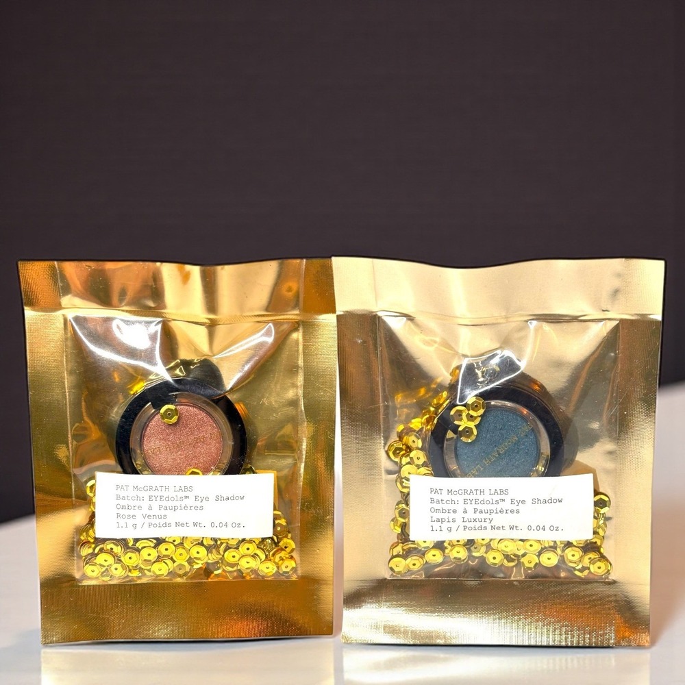 Pat McGrath Labs EYEdols Eyeshadow ROSE VENUS & LAPIS LUXURY 1.1g/0.04 Oz. NEW